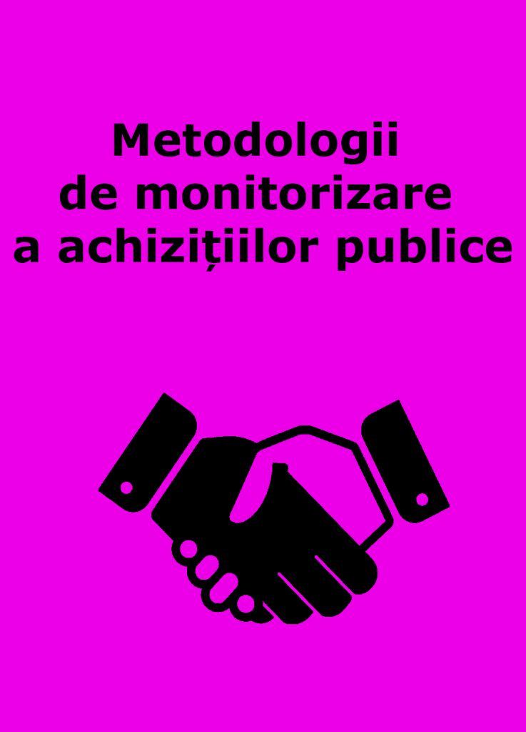Book Cover: Metodologii de monitorizare a achizițiilor publice